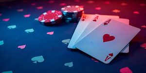 luckyi website image 334 showing pngtree casino poker game with aces and chips image 17187089